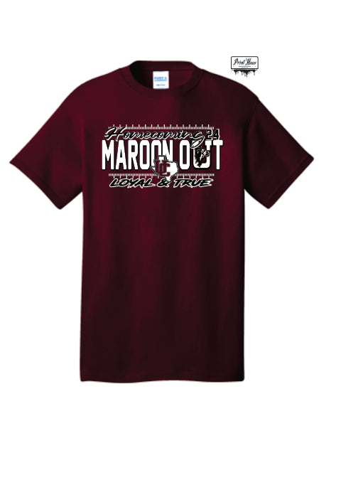 2024 Uvalde Homecoming Maroon Out!